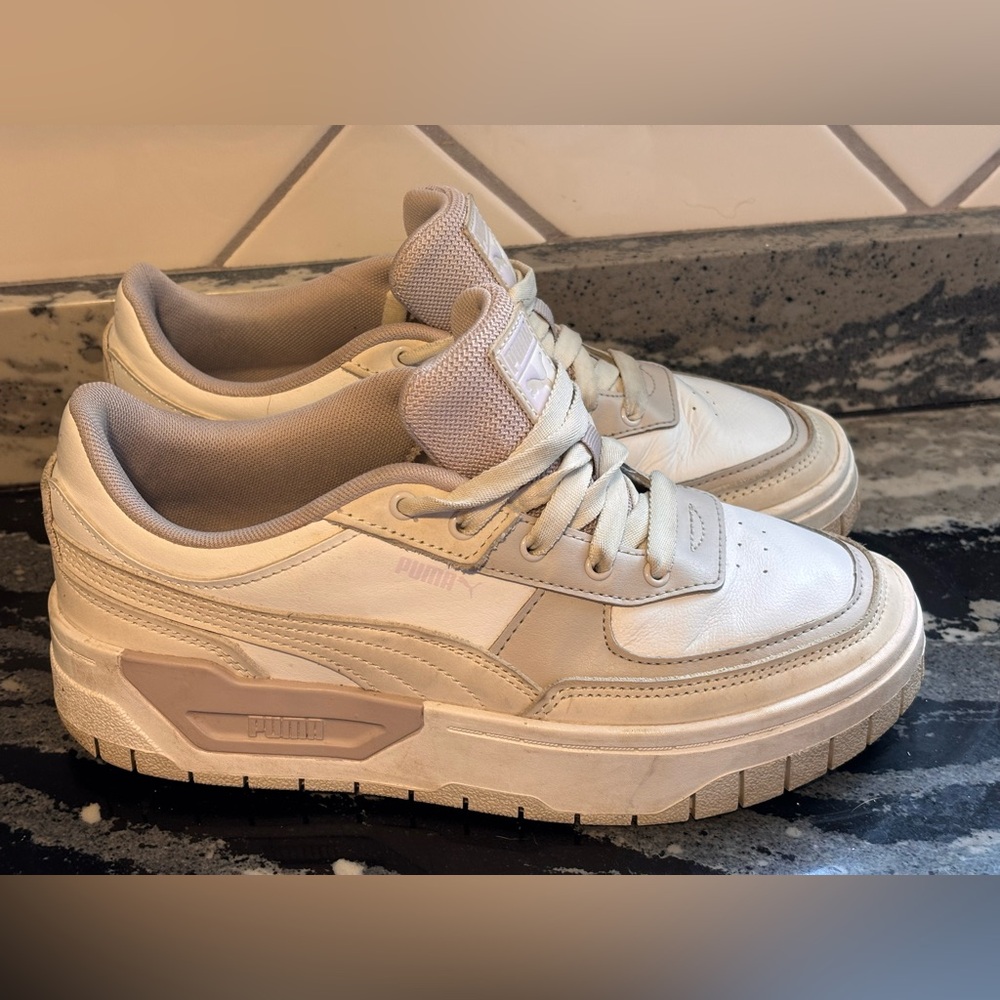 Puma Cream Sneakers